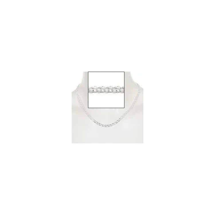 BNH bismark-Halskette aus Silber 45 cm x 5,0 mm