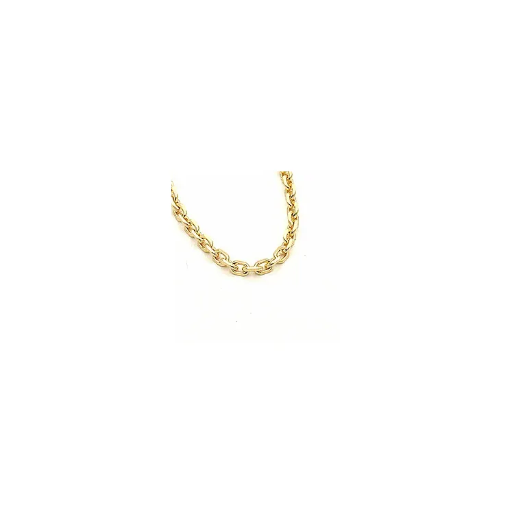 BNH Anker facet halskette aus 8 Karat Gold 45 cm x 1,3 mm