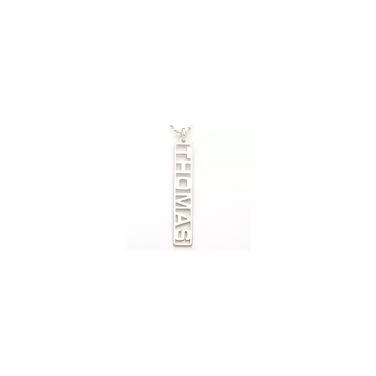 Junge Namenskette mit Anhänger in Silber - My Letter