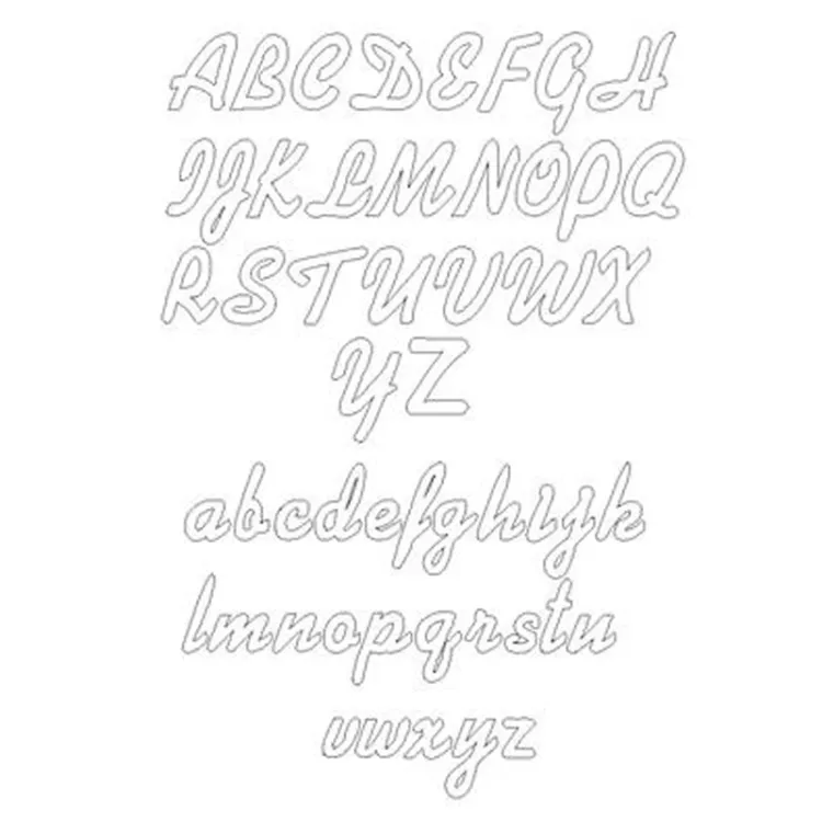 Namenskette mit Anhänger in 9 Karat Gold mit 1 Facettenschliff Zirkonen - My Letter