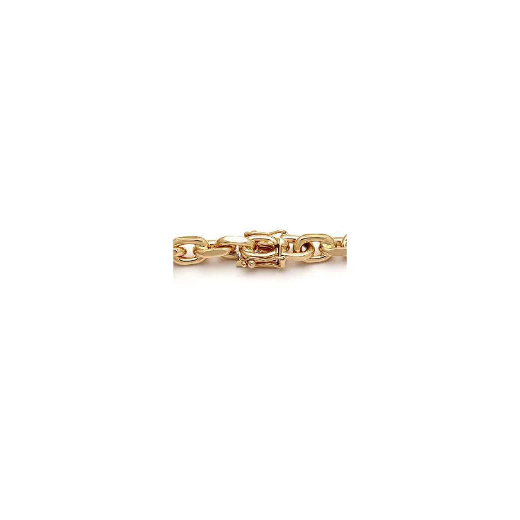 BNH Anker facet armband aus 8 Karat Gold 18,5 cm x 8,0 mm