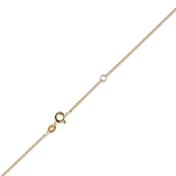 BNH Anker runden Halskette aus 8 Karat Gold 40 - 42 cm x 1,2 mm
