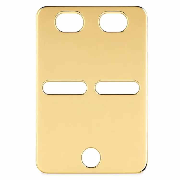 ID-Blech aus 14 Karat Gold