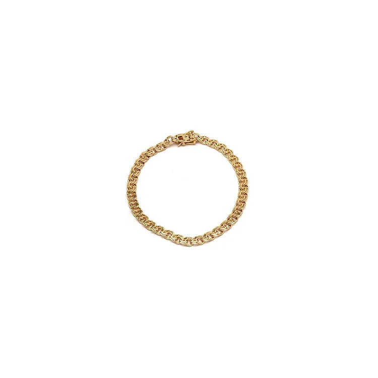 BNH Bismark-Armband aus 8 Karat Gold 17 cm x 7,1 mm