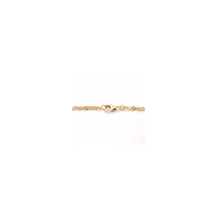 BNH Singapore Halskette aus 14 Karat Gold 40 cm x 2,3 mm