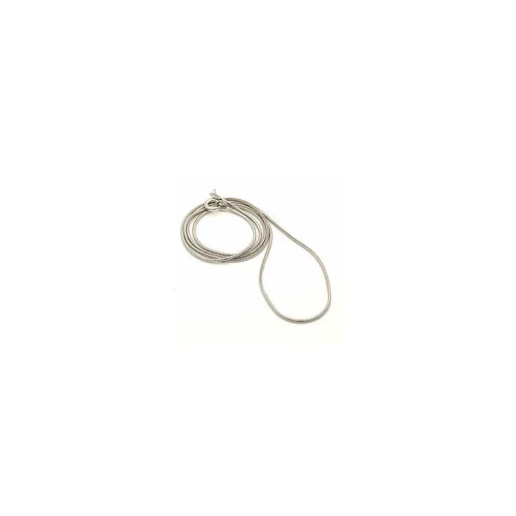 Schlangenkette aus 14 Karat Weißgold 60 cm x 1,6 mm
