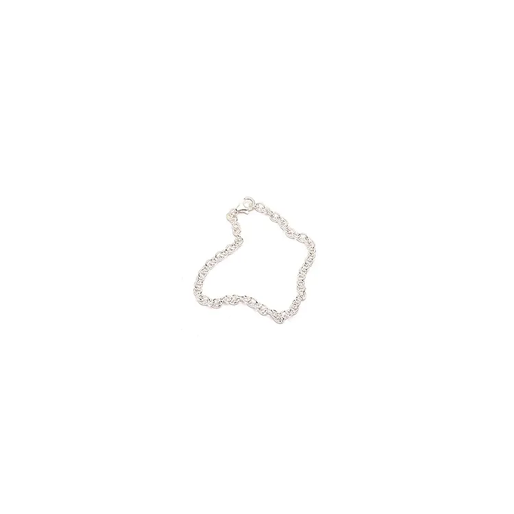BNH Anker runden Armband aus Silber 18,5 cm x 4,0 mm