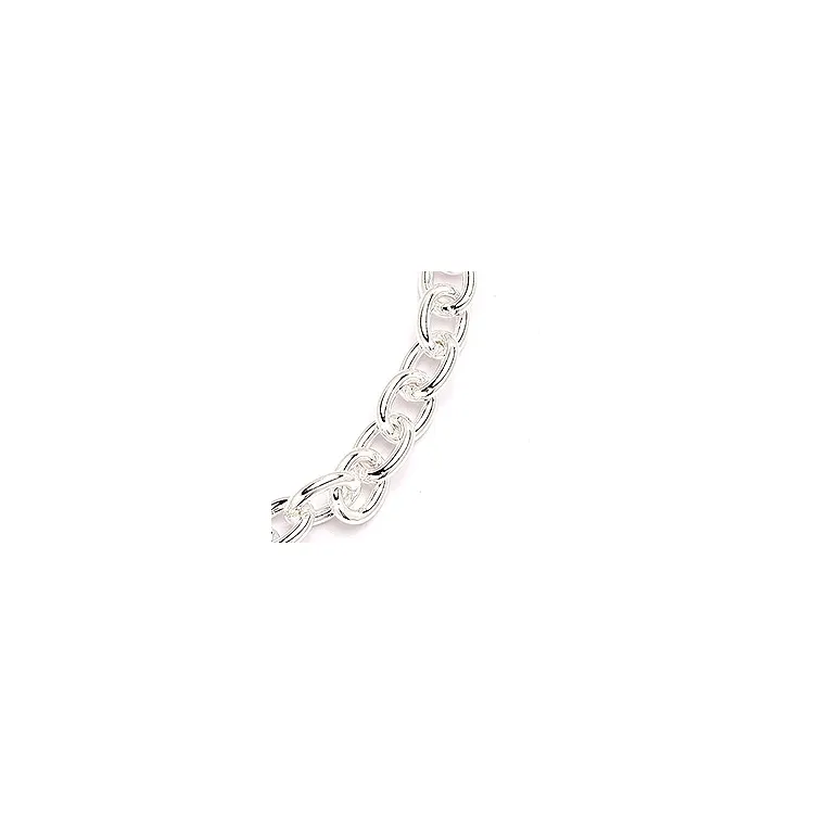 BNH Anker runden Armband aus Silber 18,5 cm x 6,0 mm