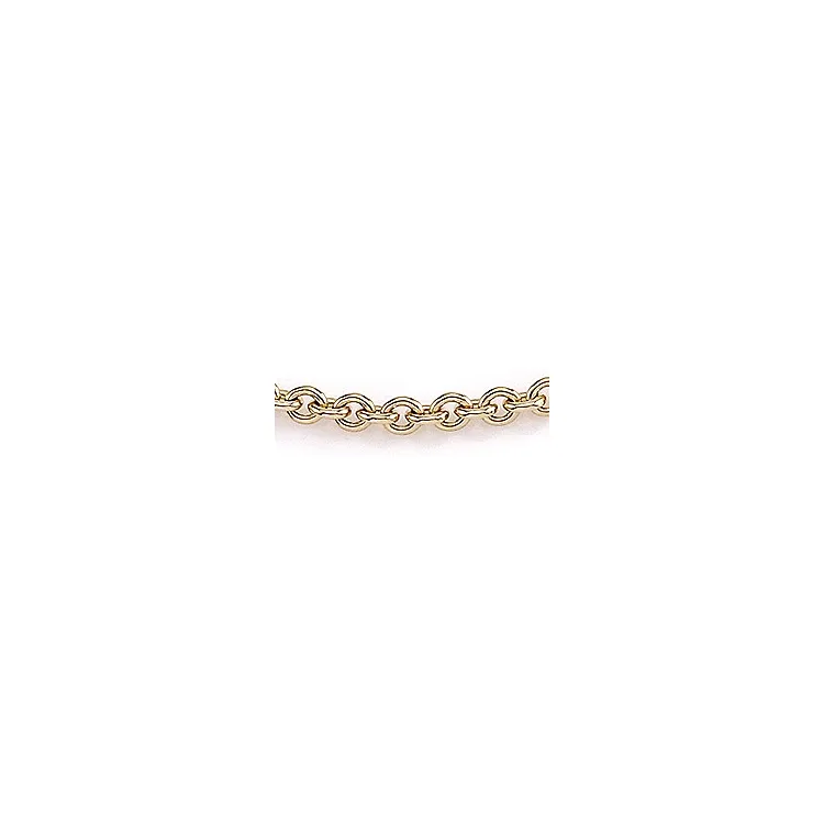 BNH Fußkette aus 14 Karat Gold 24-26 cm x 2,7 mm