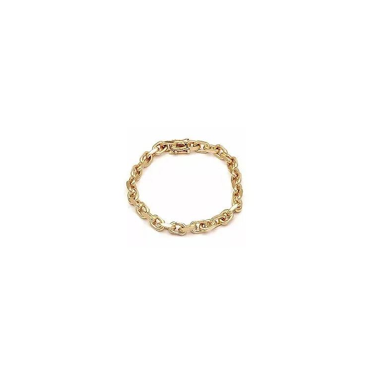 BNH Anker facet armband aus 8 Karat Gold 18,5 cm x 5,0 mm