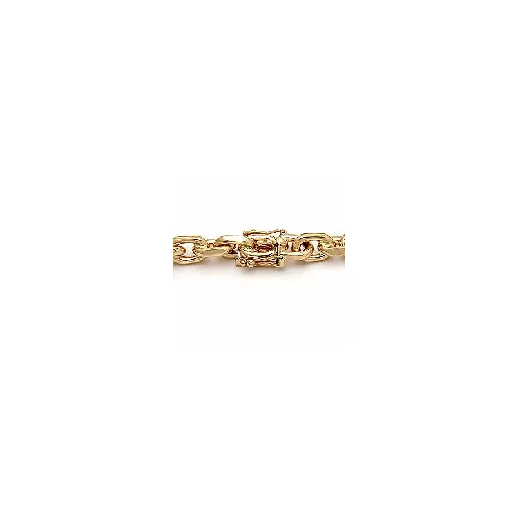BNH Anker facet armband aus 8 Karat Gold 21 cm x 5,0 mm