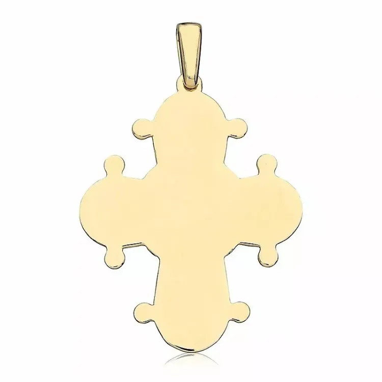25 x 30 mm Gold Dagmarkreuz aus 8 Karat Gold - Amoré