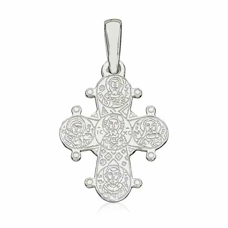 13 x 15 mm Silber Dagmarkreuz aus Silber - Amoré