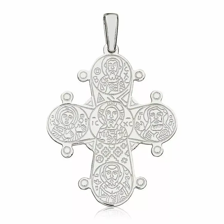 25 x 30 mm Dagmarkreuz aus Silber - Amoré