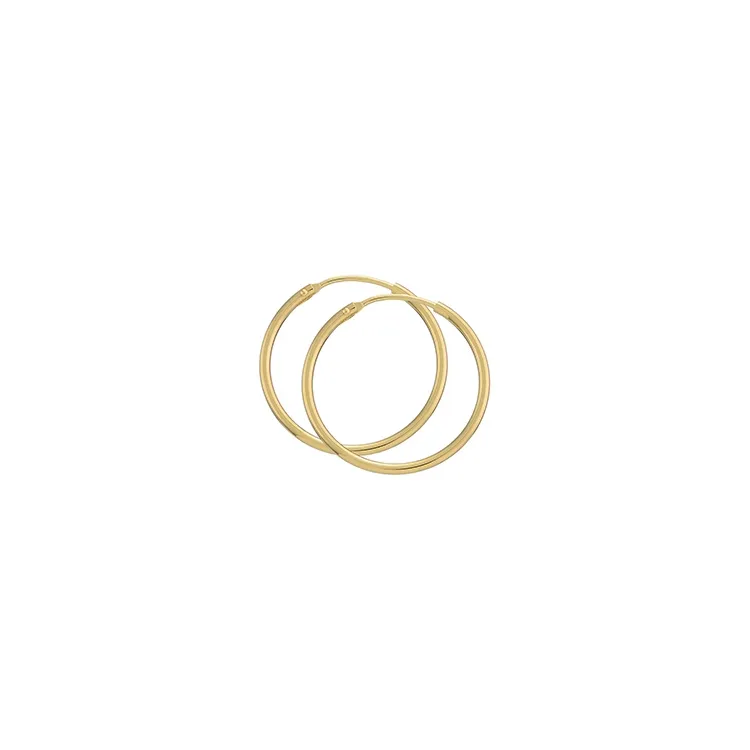 25 mm BNH Kreole in 14 Karat Gold
