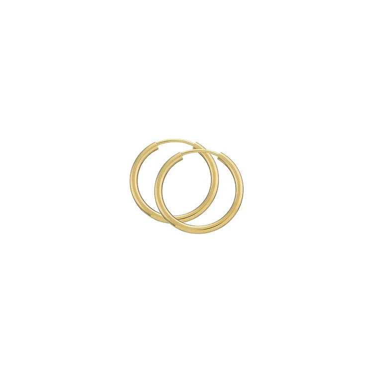 20 mm BNH Kreole in 14 Karat Gold