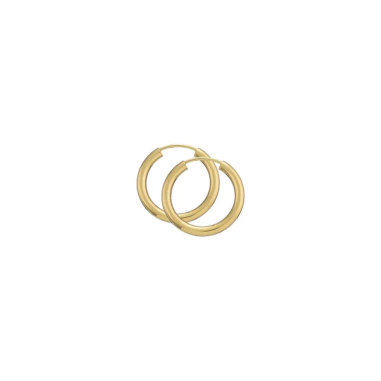 20 mm BNH Kreole in 14 Karat Gold