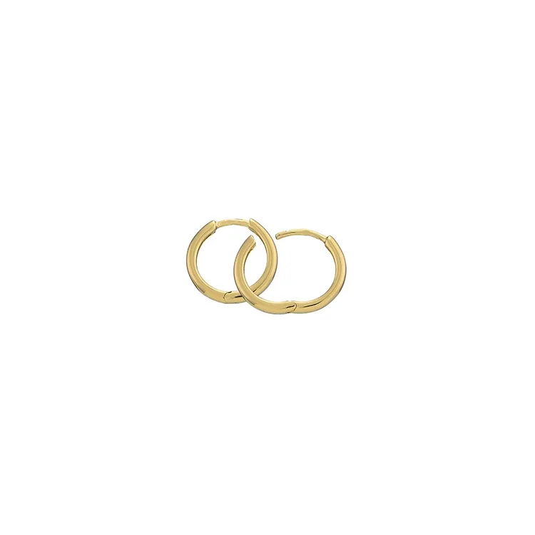 15 mm BNH Kreolenohrringe in 14 Karat Gold