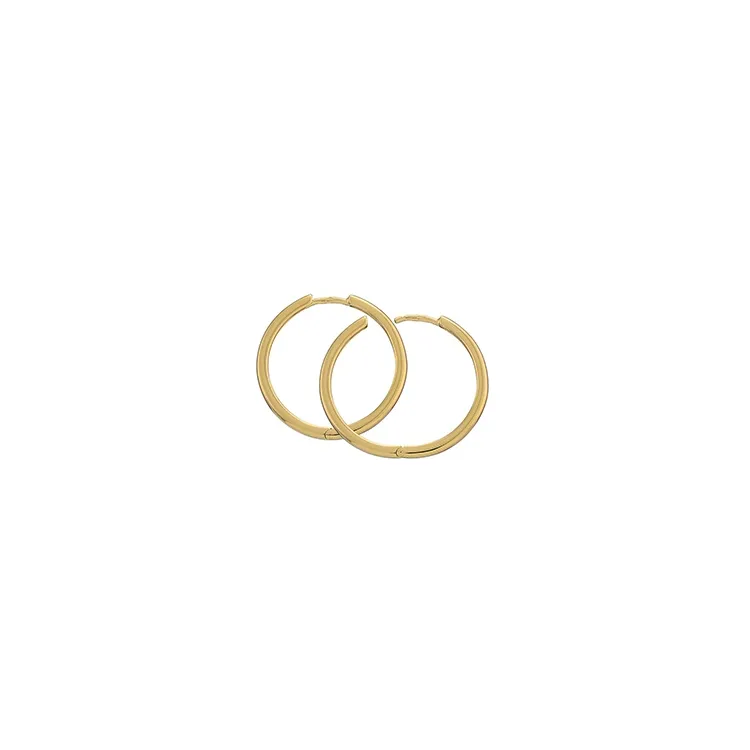 25 mm BNH Kreole in 14 Karat Gold