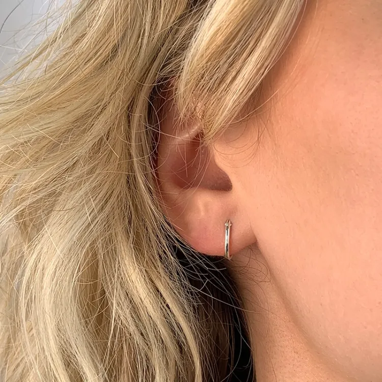 13 mm BNH Kreole in Silber