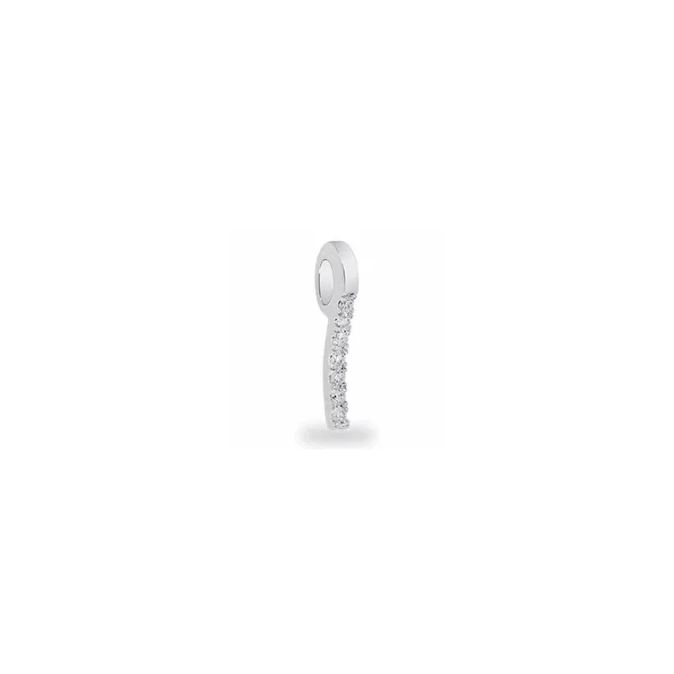 Diamantanhänger in 14 karat Weißgold 0,08 ct