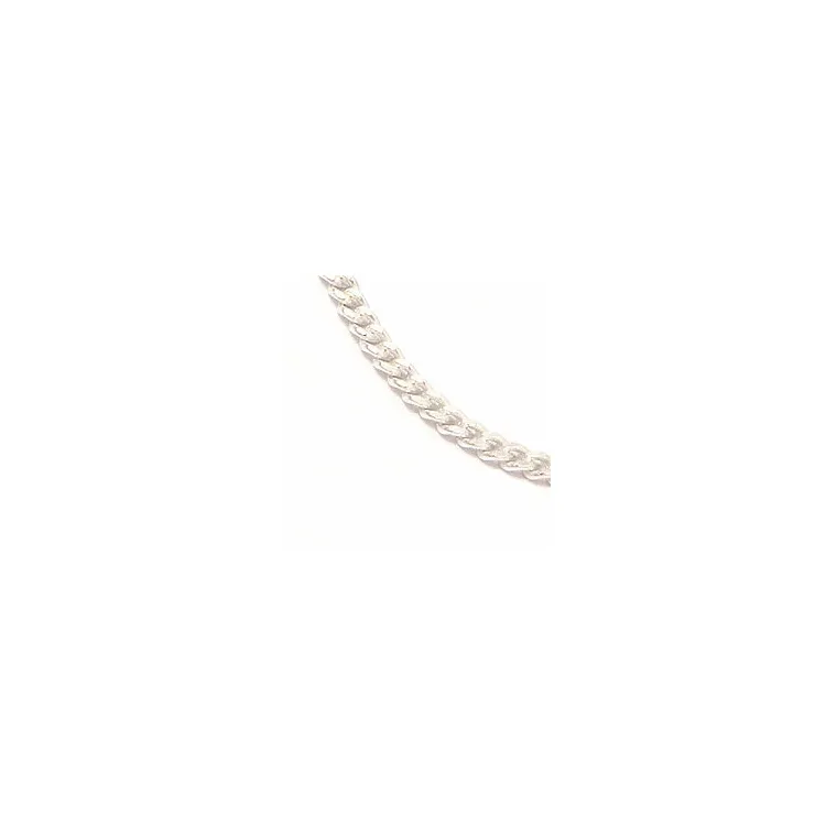 Elegant panzerhalskette aus silber 50 cm x 1,4 mm