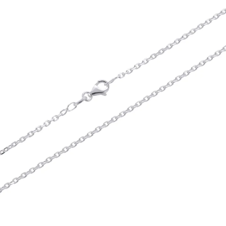 Ankerhalskette aus Silber 42 cm x 1,8 mm