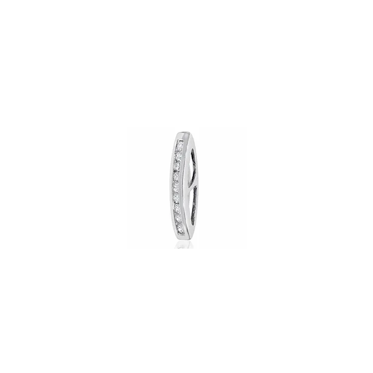 Diamant Anhänger in 14 karat Weißgold 0,14 ct