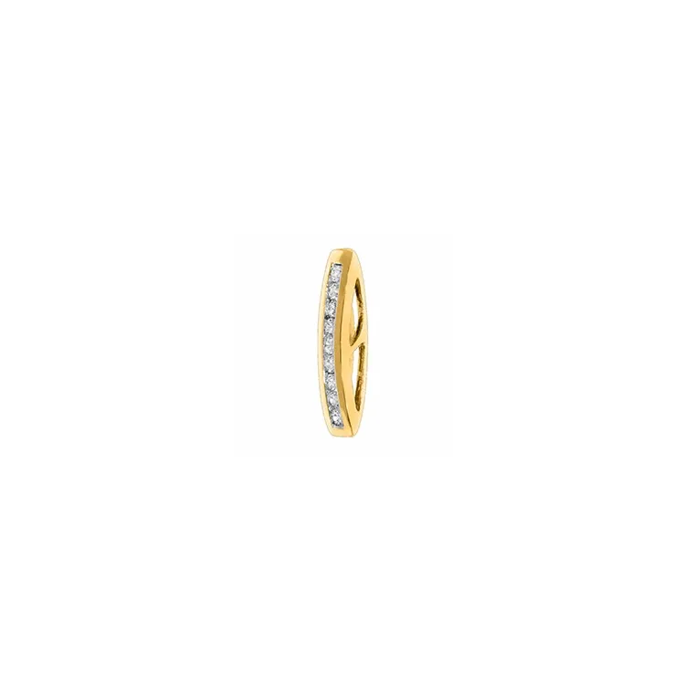 Diamant Anhänger in 14 karat Gold 0,14 ct