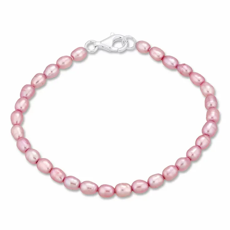 Perlenarmband mit Süßwasserperle.