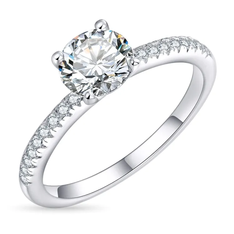 Zirkon Ring aus Silber