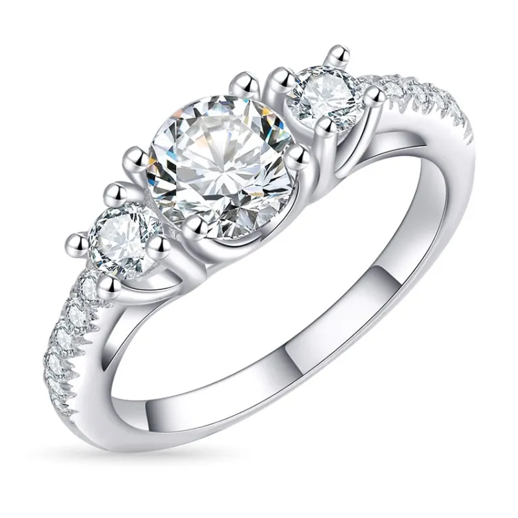 Zirkon Ring aus Silber