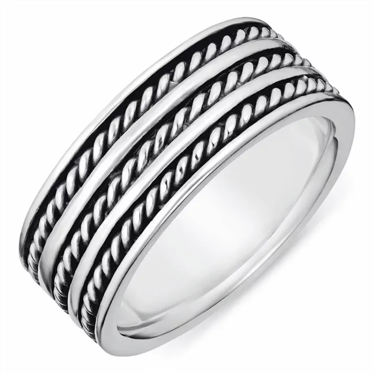 Kollektionsmuster Ring aus Silber