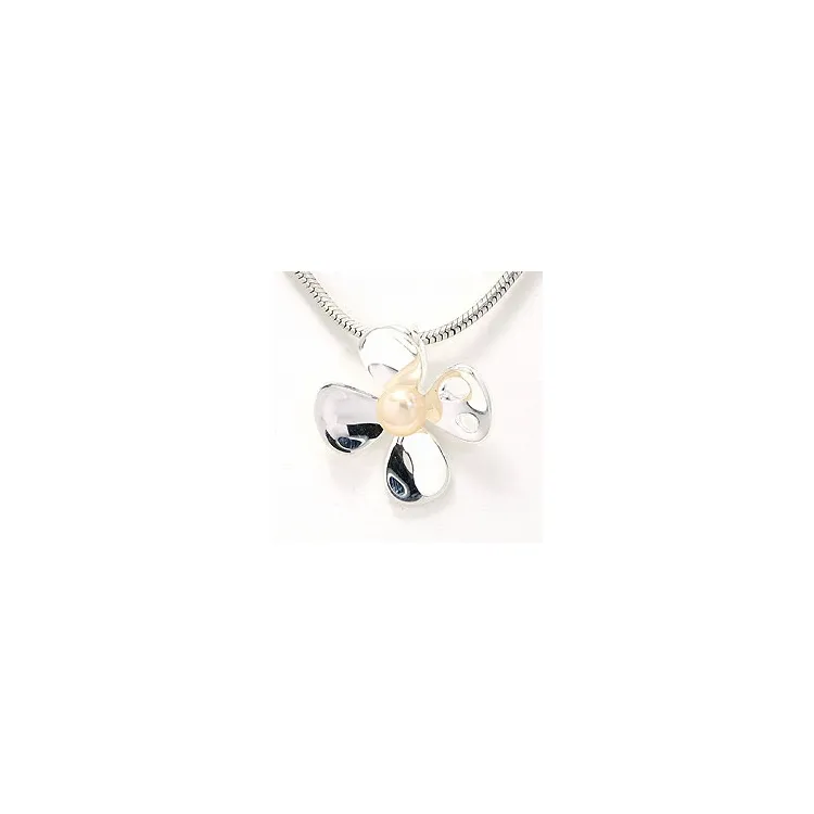 Blumenanhänger aus Silber
