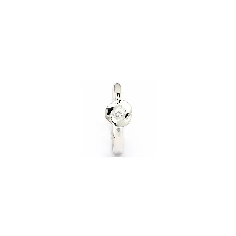 Blumen Ring aus Silber