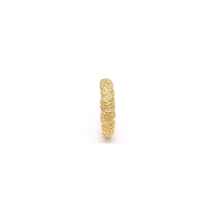 Blumen Ring aus vergoldetem Sterlingsilber