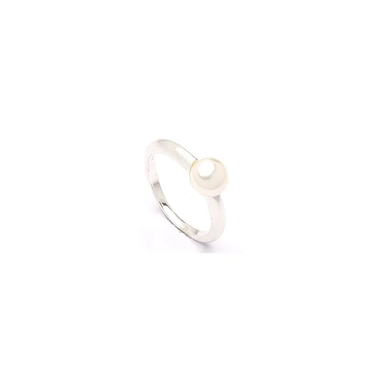 Perle Ring aus Silber
