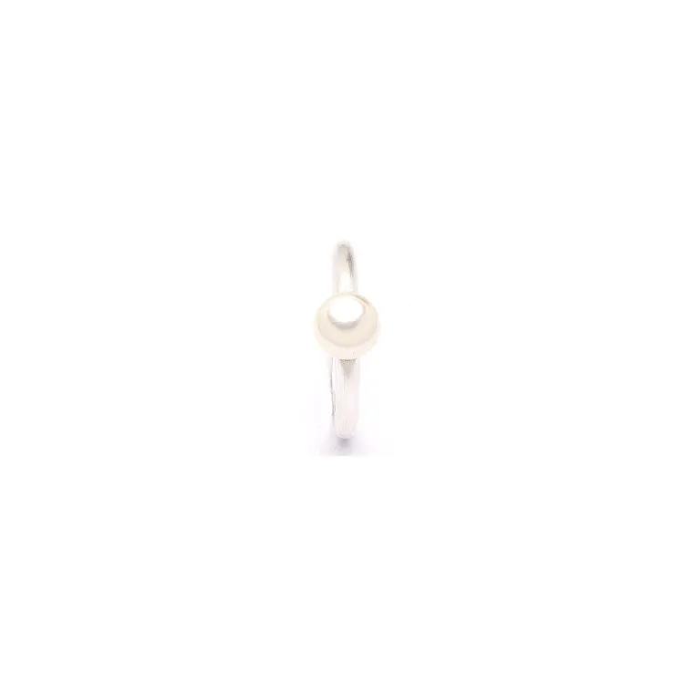 Perle Ring aus Silber
