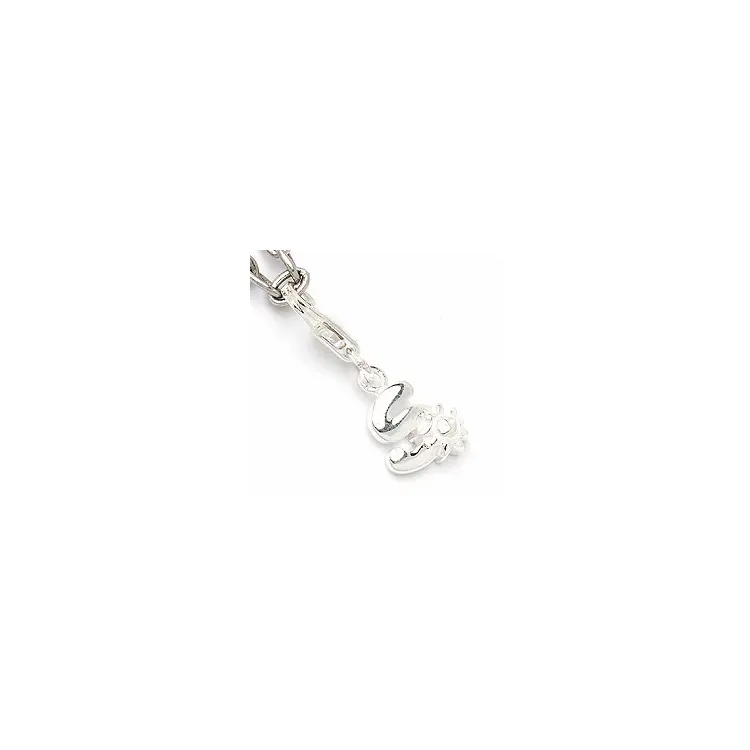 buchstab s Charm Anhänger aus Silber