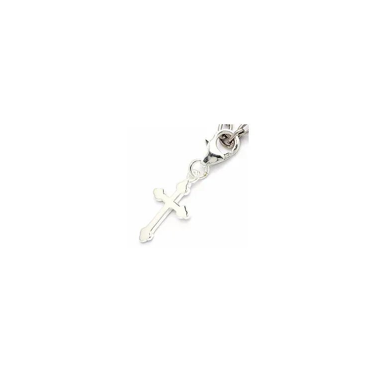 Kreuz Charms Anhänger aus Silber