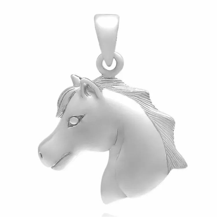 Pferde Anhänger aus Silber