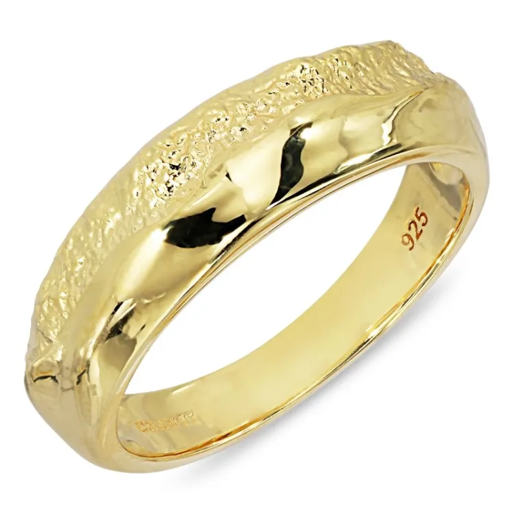 Ring aus vergoldetem Sterlingsilber