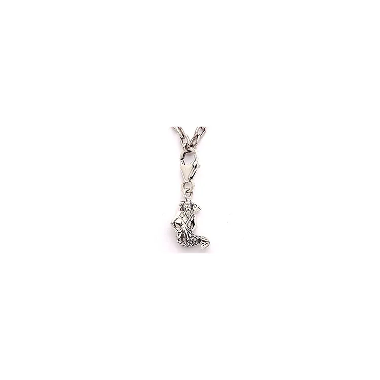 Wassermann Sternzeichen Charm Anhänger aus oxidiertem Sterlingsilber