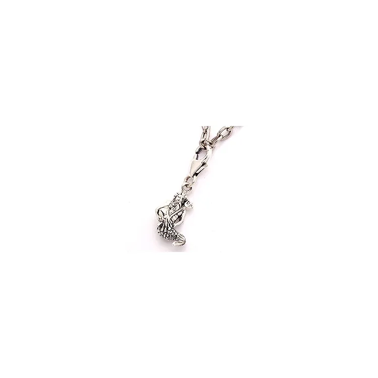 Wassermann Sternzeichen Charm Anhänger aus oxidiertem Sterlingsilber