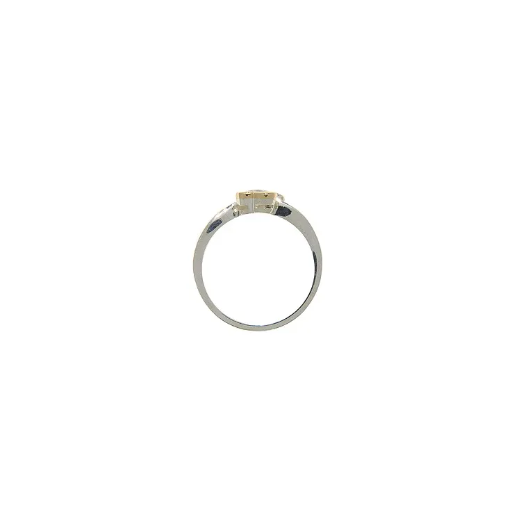 Herz Ring aus Silber mit vergoldetem Sterlingsilber