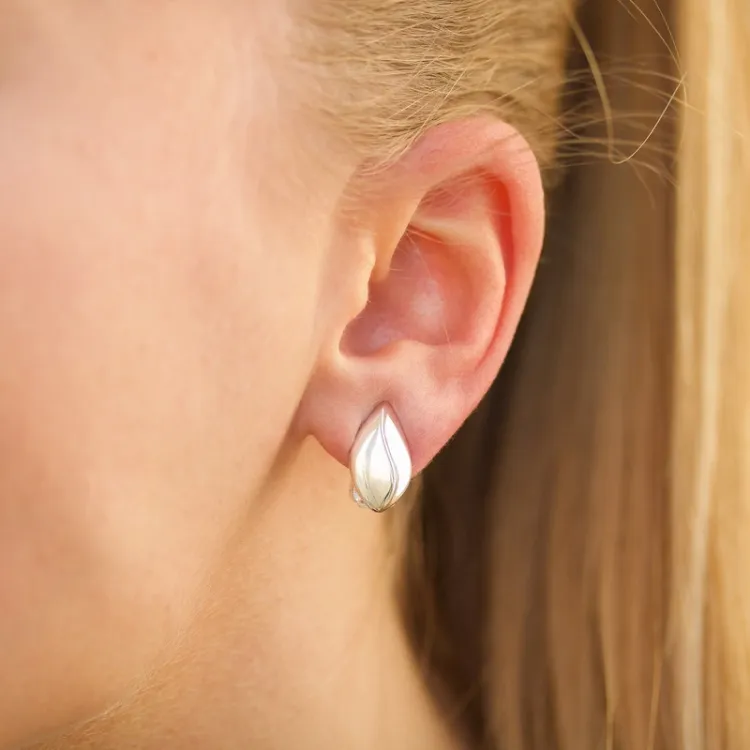 Ohrclips in Silber
