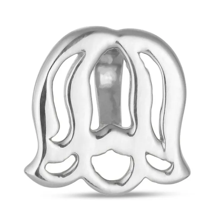 Geburtsblume Mai Maiglöckchen Anhänger aus Silber