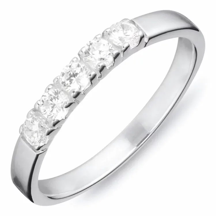 Zirkon fingerringe aus Silber