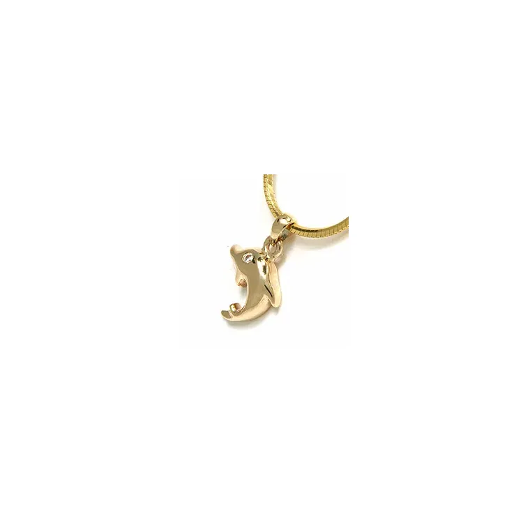 Delfin Anhänger aus 8 Karat Gold