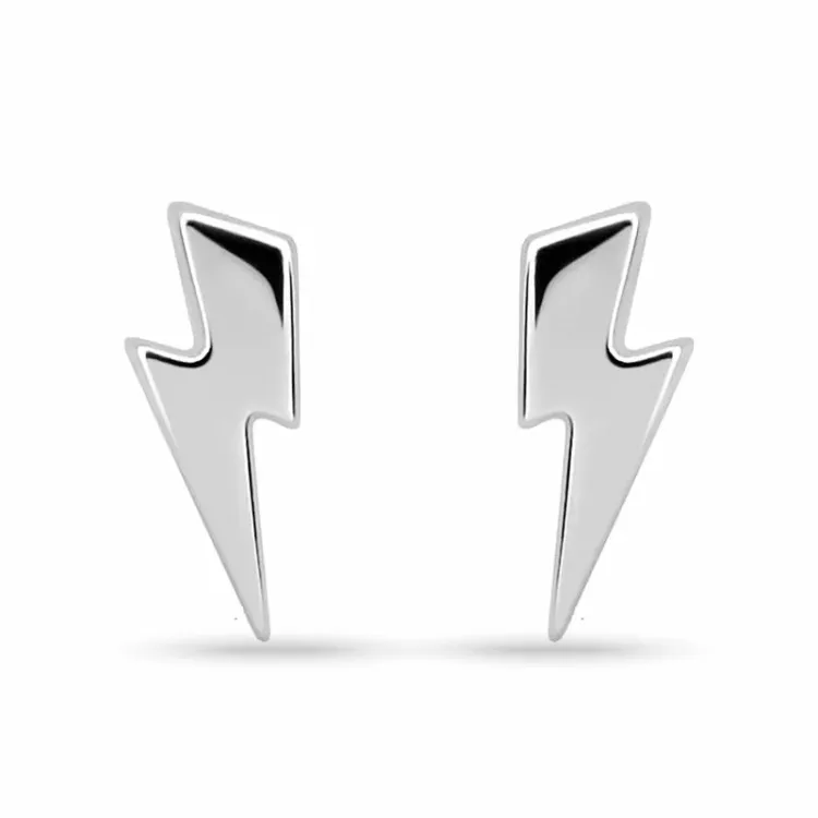 Blitz Ohrstecker in Silber
